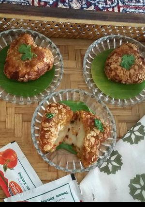 A picture of Pumpkin heart bust cutlets.