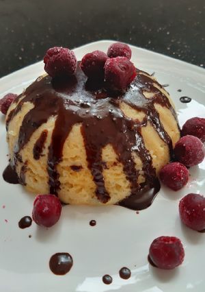 Фото Творожний кекс🥧 в микроволновке.