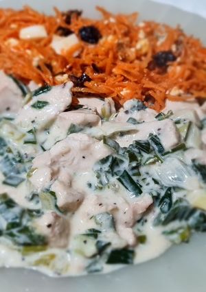 Una foto de Otro Más!!!... Pollito Al Verdeo... Placer al Paladar... 🤤