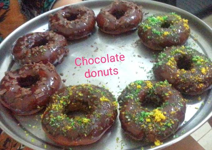 Steps to Prepare Quick Chocolate Donuts