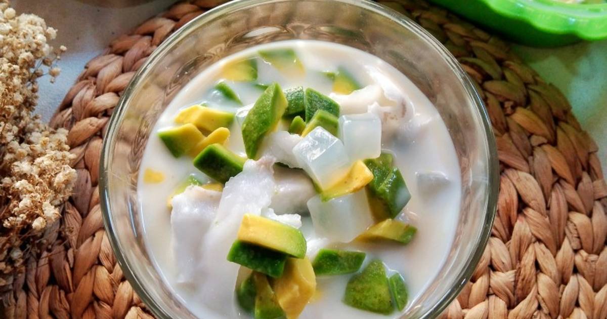 Resep Es Alpukat Kelapa Muda Oleh Agustin Nur Hasanah Cookpad