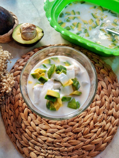 Foto resep Es Alpukat Kelapa Muda