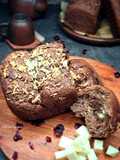 Roti Manis Coklat Keju dengan Oat dan Chia seed