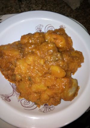 A picture of Sweet potato portage.