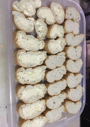 Una foto de Pan con ajo