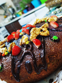 عکسی از دستور کیک دارچینی