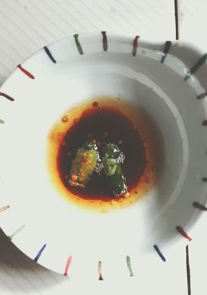 A picture of Fried Rawit.