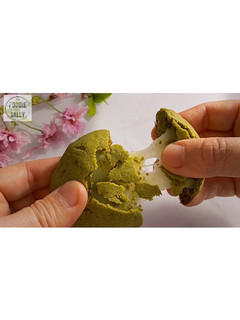 抹茶麻糬餅乾 的食譜成品照片