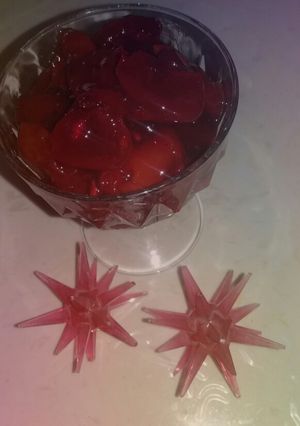 عکسی از دستور ❤😋ترشک شش میوه ملس و لذیذ😋❤