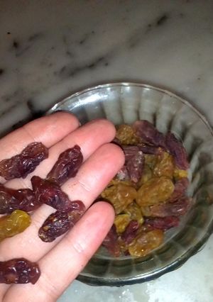 صورة لوصفة الزبيب