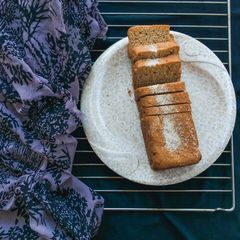 A picture of Coconut Pound Cake.