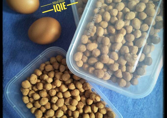 Wajib coba! Resep gampang buat Kacang telur tepung terigu yang sedap