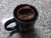Uma foto de bolo de caneca