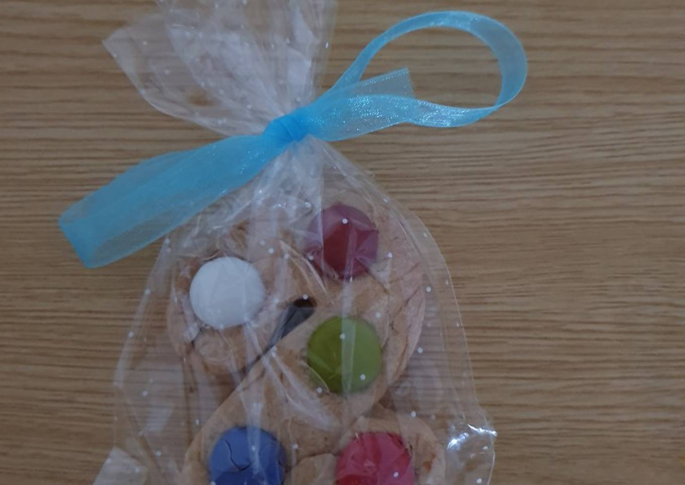 Galletas de mantequilla con lacasitos