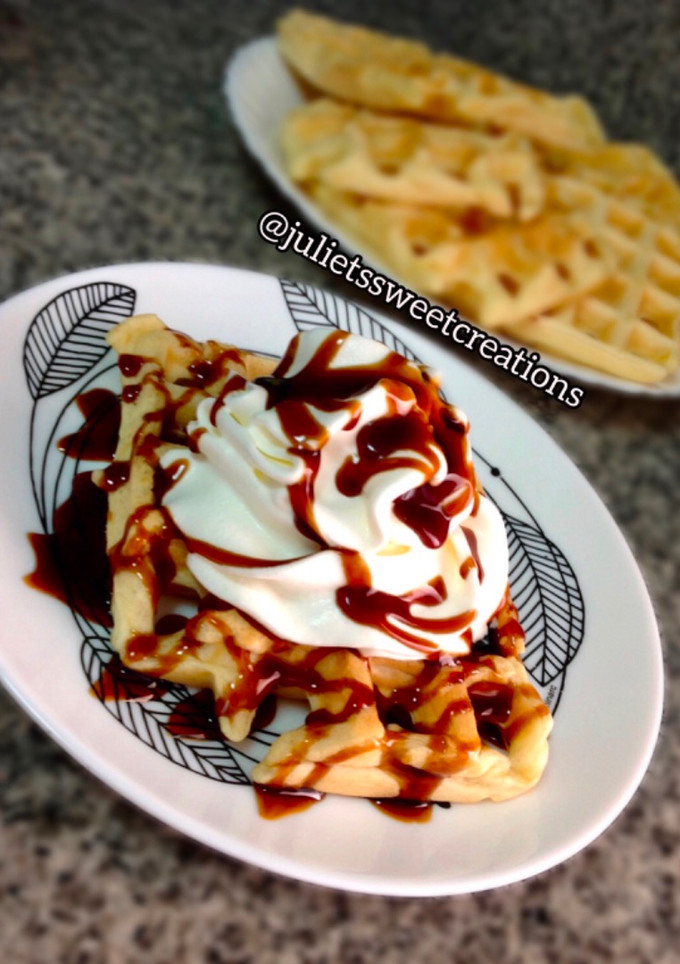 Una foto de Masa de gofres 🍴