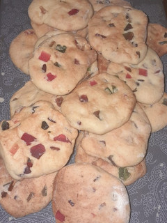 Una foto de Galletitas de fruta abrillantada