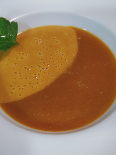 Una foto de Bisque de Langostinos