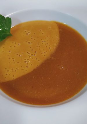 Una foto de Bisque de Langostinos