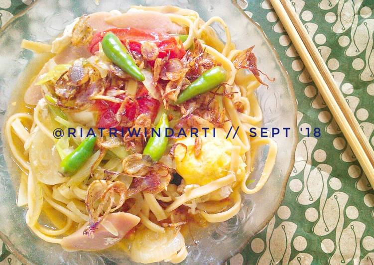 Resep 100).Mie Godog Jawa Bikin Manjain Lidah