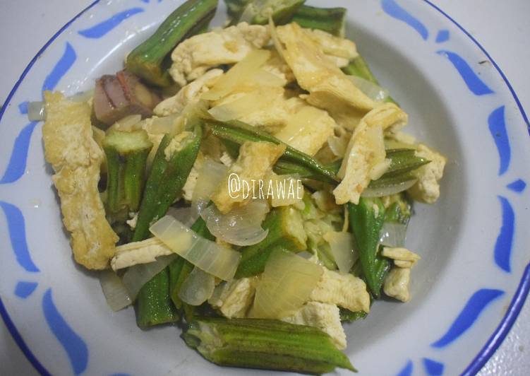 06. Oseng Okra Tahu