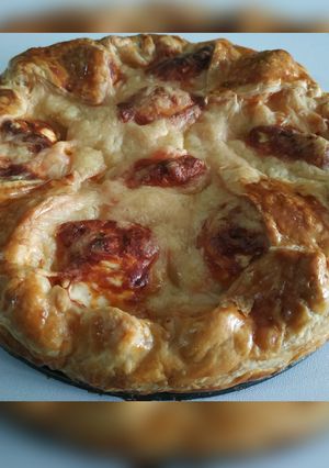 Foto principal de Hojaldre de Salmón ahumado y queso