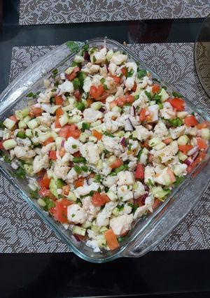 Una foto de Ceviche de pescado