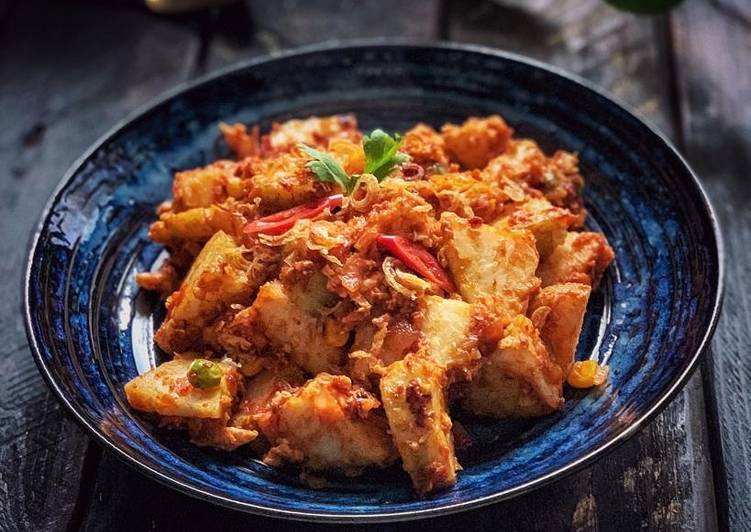 Resepi Lontong Goreng yang Lezat