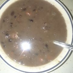 A picture of Black Bean Soup.
