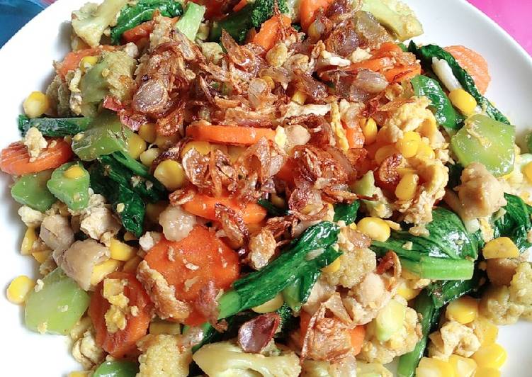 Cara Bikin Capcai goreng ala saya, Menggugah Selera