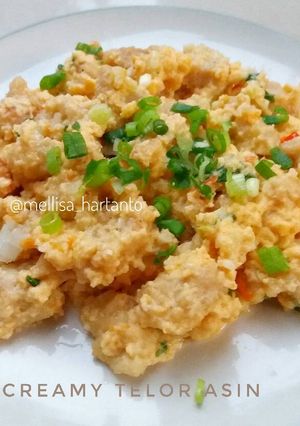 Foto resep Ayam Creamy Telor Asin