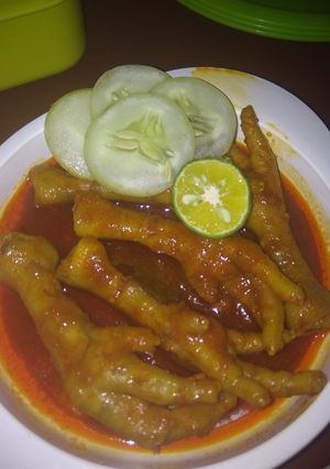 Foto resep CERDAS Ceker pedas