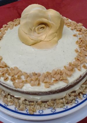 Foto principal de Tarta de canela y nueces
