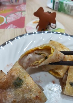 芋泥蛋餅 的食譜成品照片