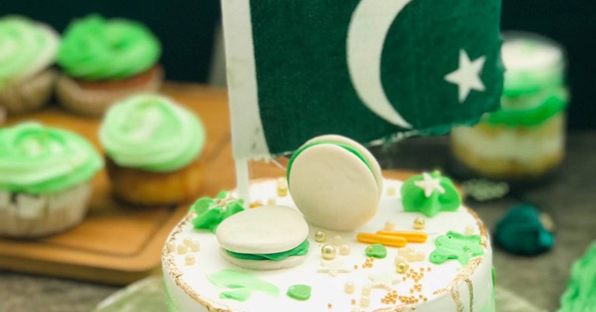 Independence Day 14 Aug Cake - Fondant Cakes in Lahore