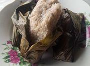 Gambar lepet pisang kepok