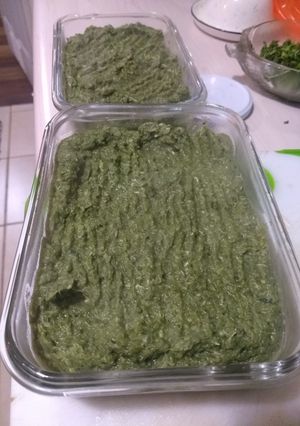 Una foto de Puré de verduras