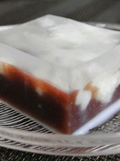 A picture of Kanten Wagashi : Snow Flake.