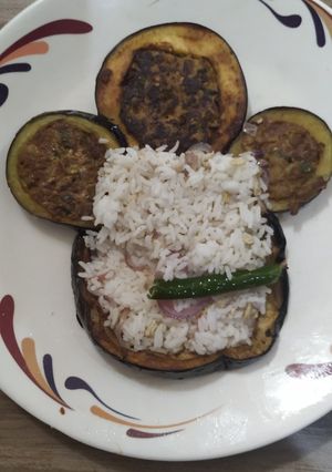A picture of Egg rice.