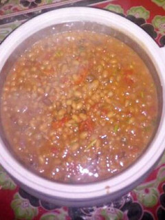 A picture of Beans stew.