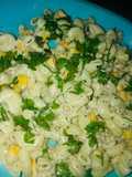 Cheese corn macroni