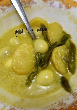 Foto resep Gulai Telur Puyuh