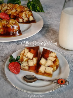 Foto resep Coffee butter pudding