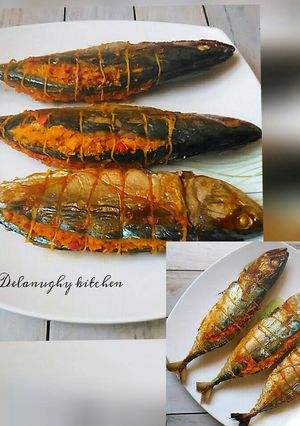 Foto resep Ikan kembung sumbat panggang