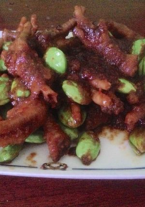Foto resep Ceker Pete Pedas Manis