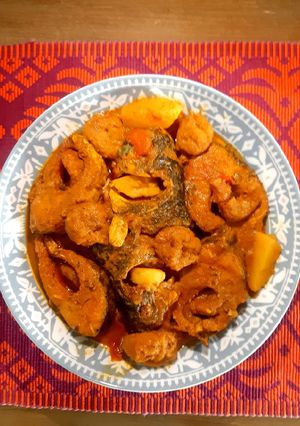 ডালের বড়ি দিয়ে নলা মাছ রেসিপির প্রধান ছবি