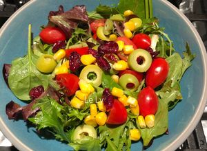 Hình của món Salad giấm balsamic.