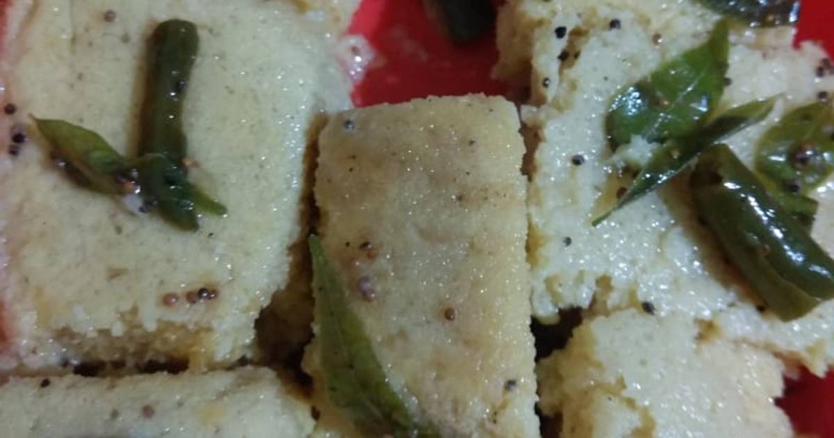 Suji Besan dhokla Recipe by Jyoti Saluja - Cookpad
