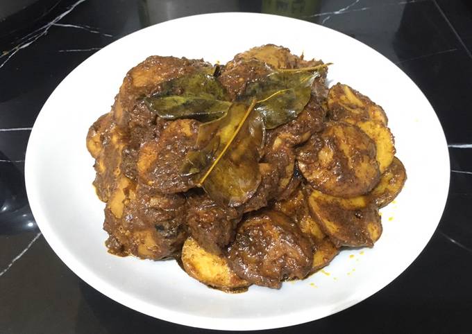 Rendang Jengkol Medan