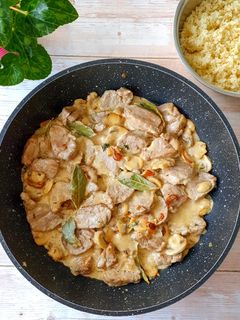 Une photo de Filet mignon crémeux aux champignons