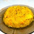 Risotto de arroz con pollo